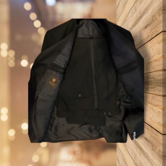 Beautiful excellent condition, Italian, 46R black - Picture 3 of 9